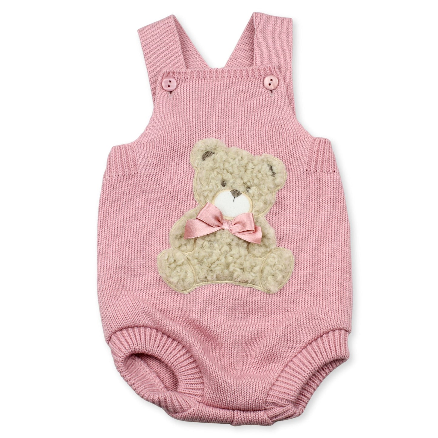 Pex Baby Girl Dusky Pink Teddy 2 Piece Outfit (Newborn – 18 Months)