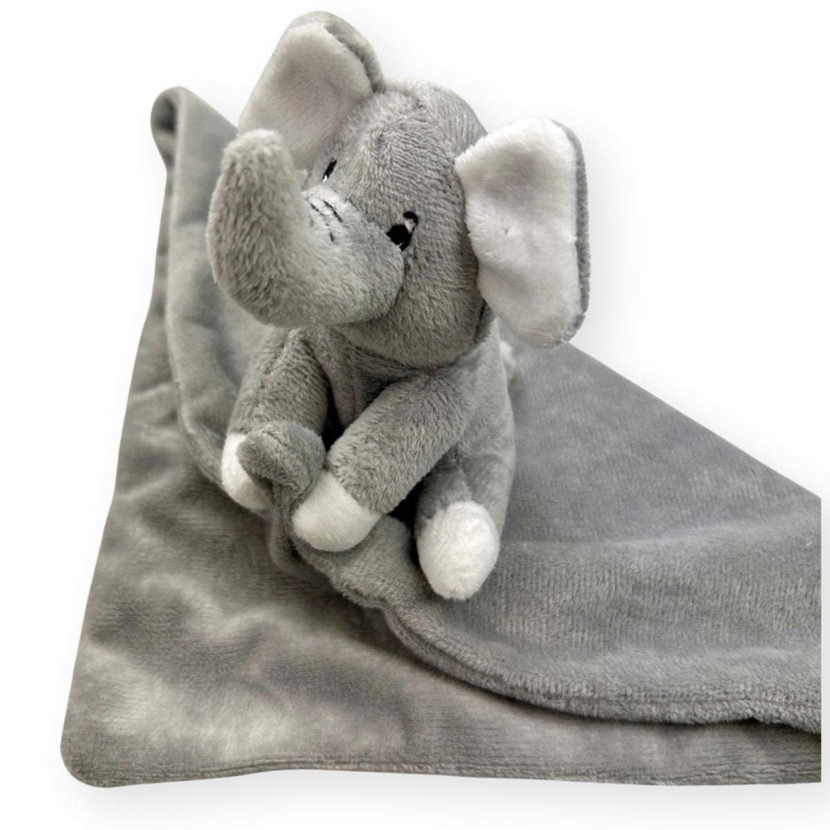 Grey Elephant Baby Comforter