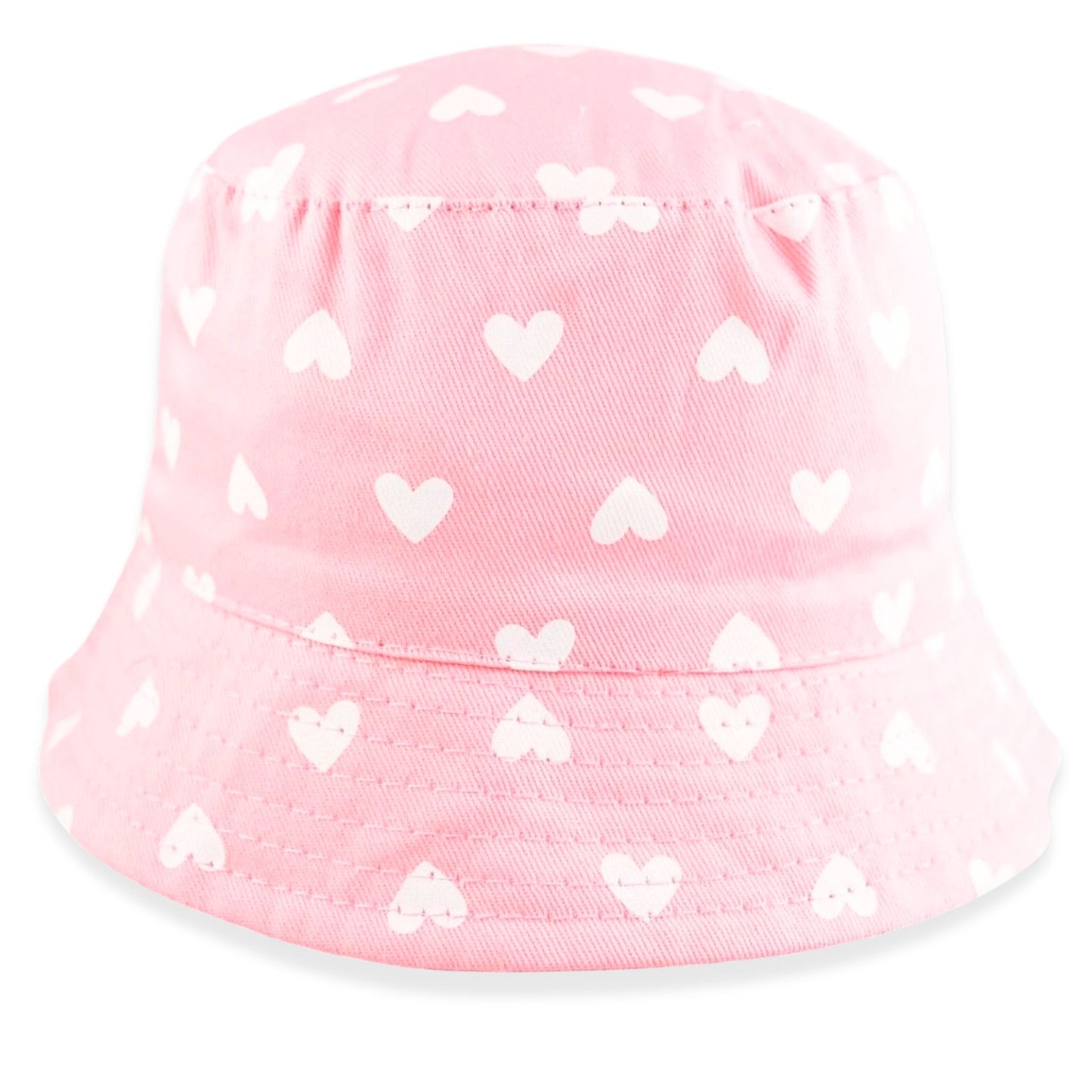 Baby Girls Summer Bucket Sun Hat - Pink