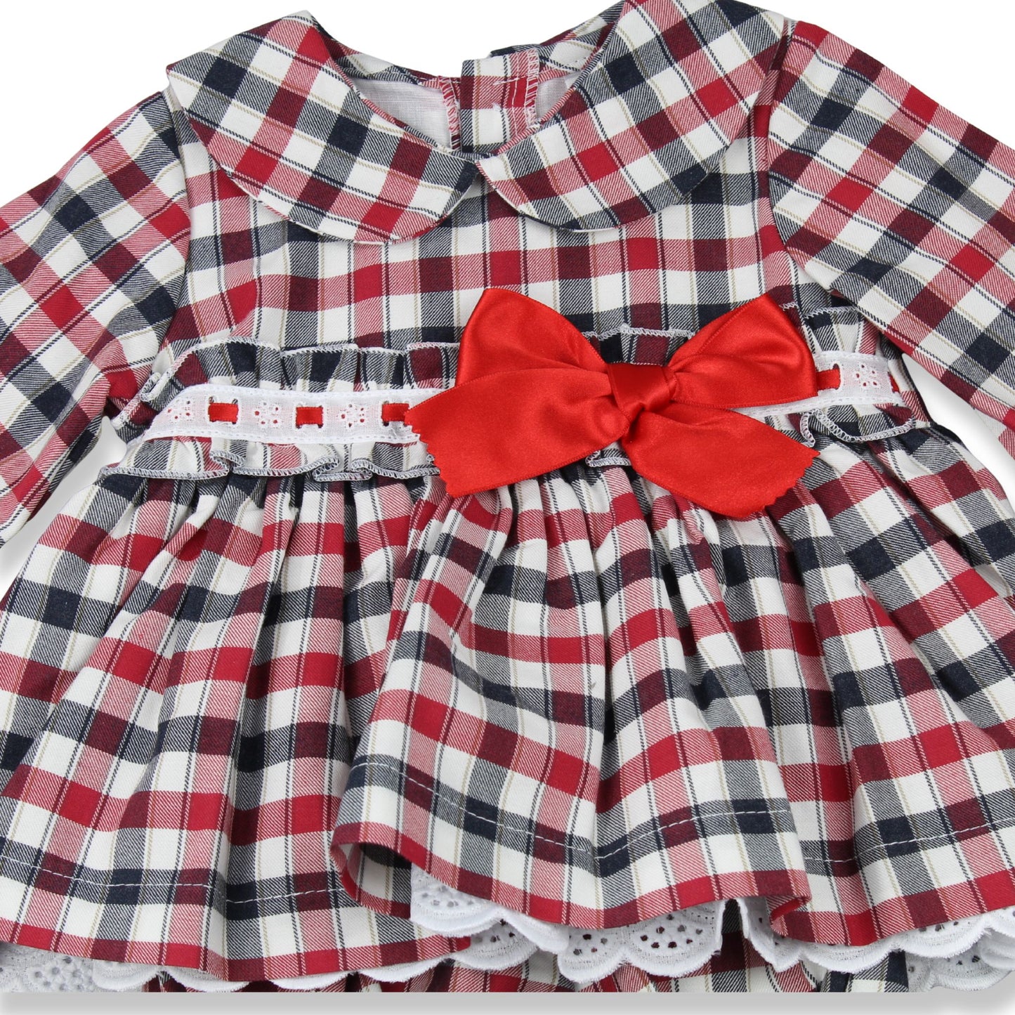 Wee Me Check Dress & Bloomers Set – Clearance (Incorrect Labeling)