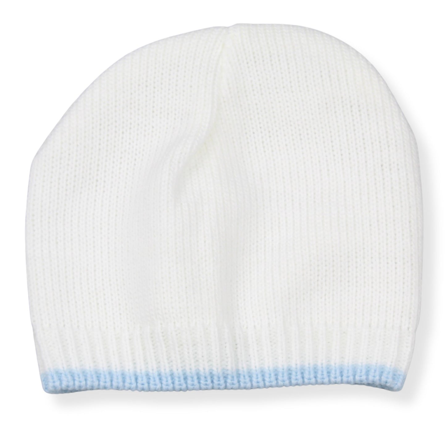 White Cable-Knit Three-Piece Set – Made in Portugal (Newborn to 3 Months)