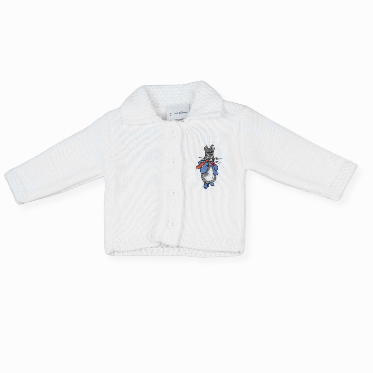 baby knbitted unisex rabbit cardigan
