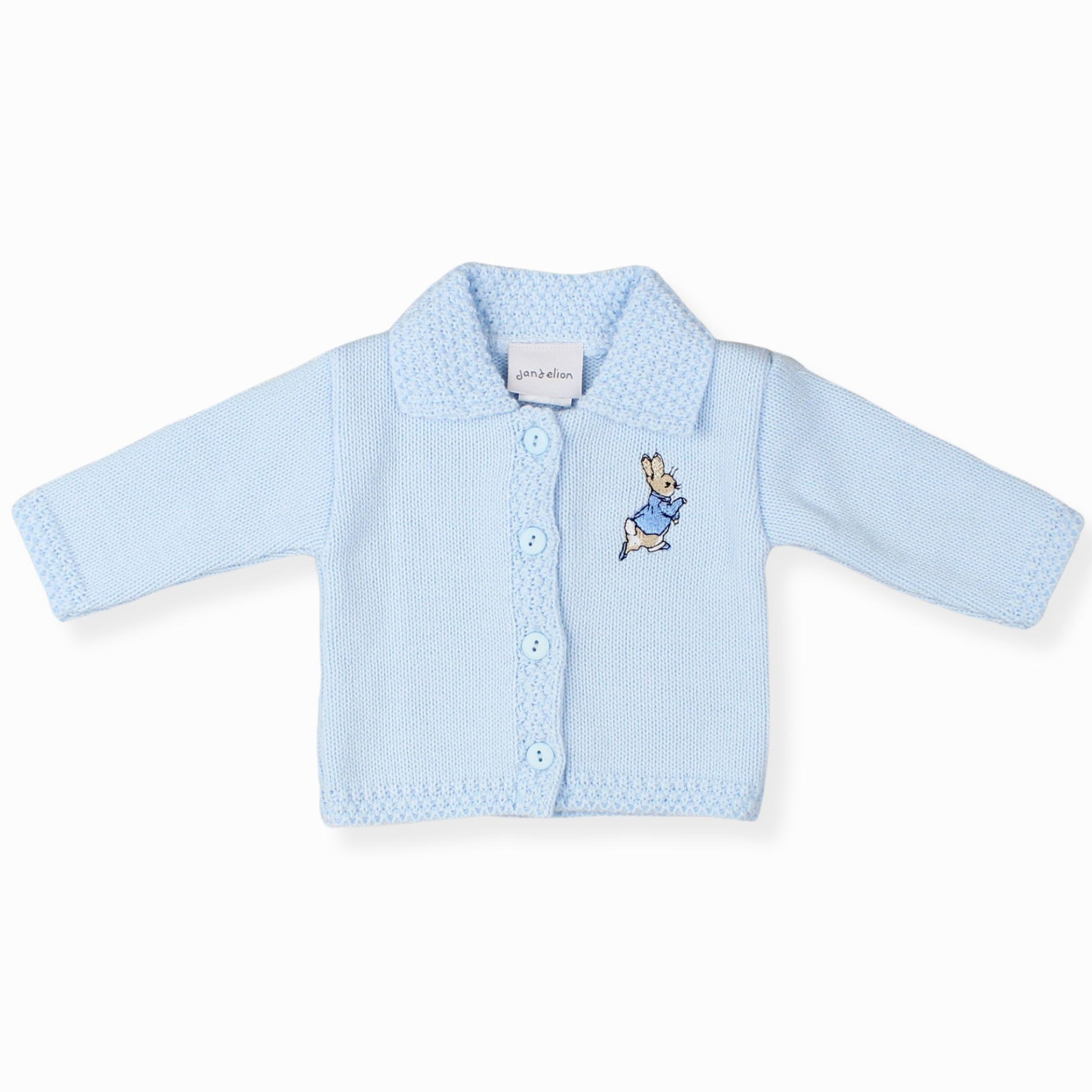 peter rabbit blue cardigan