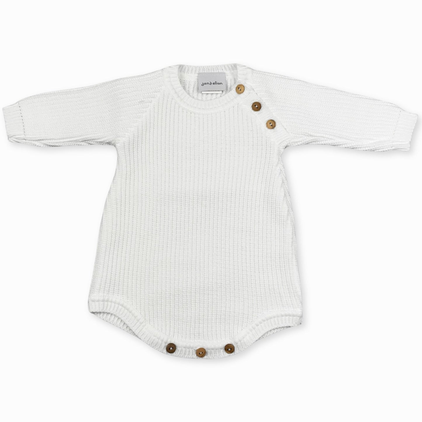 baby unisex knitted romper