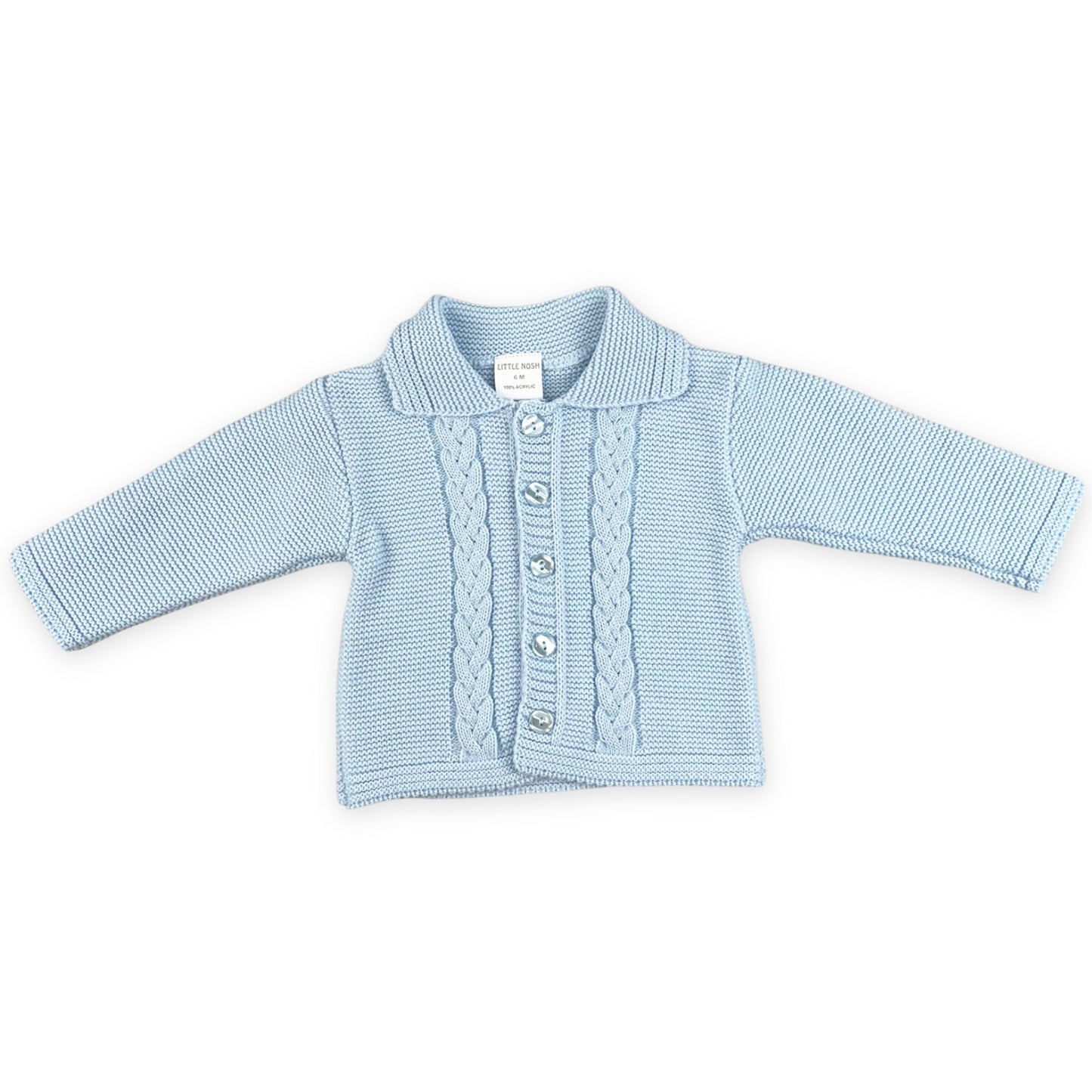 baby boy blue cardigan