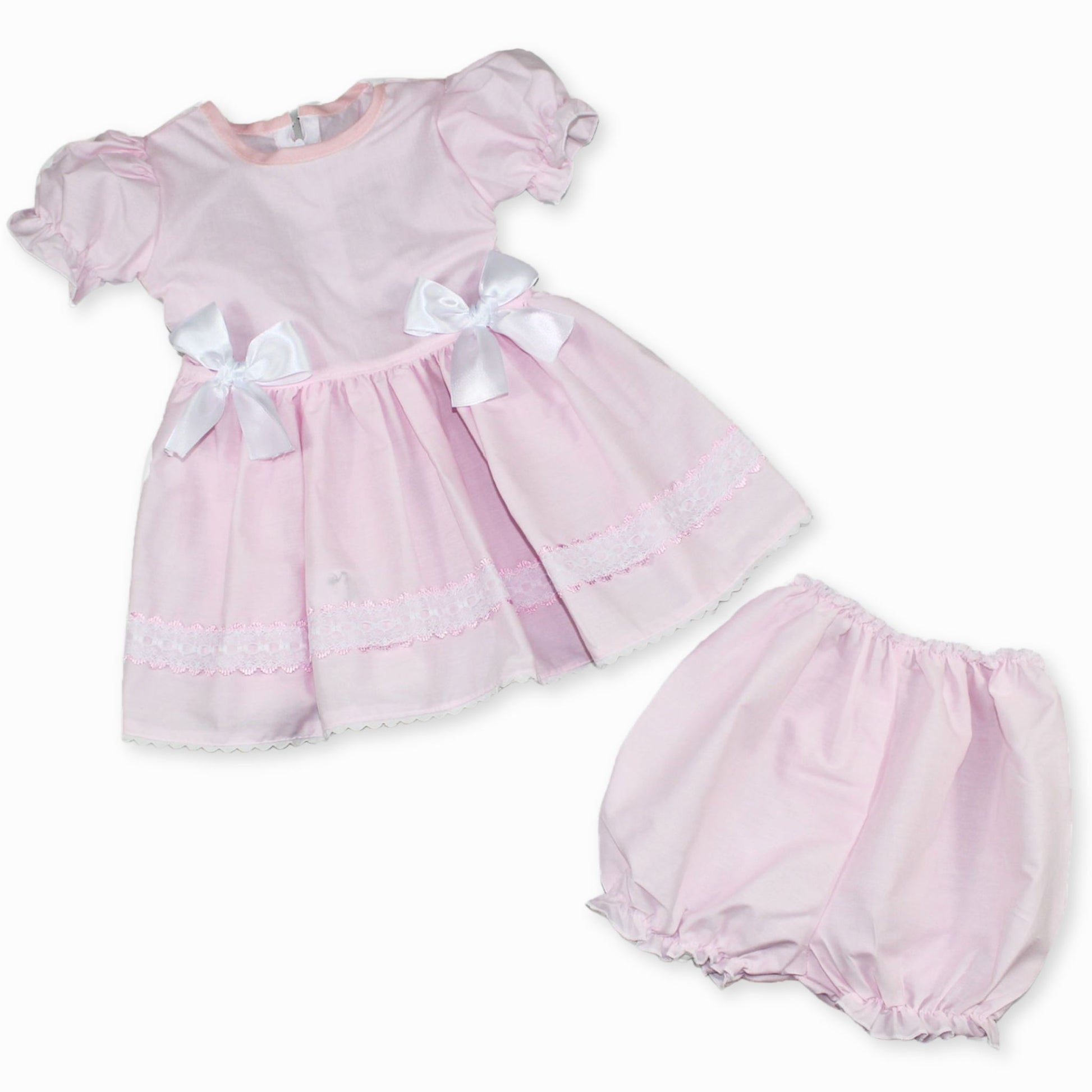 pink baby girls summer dress