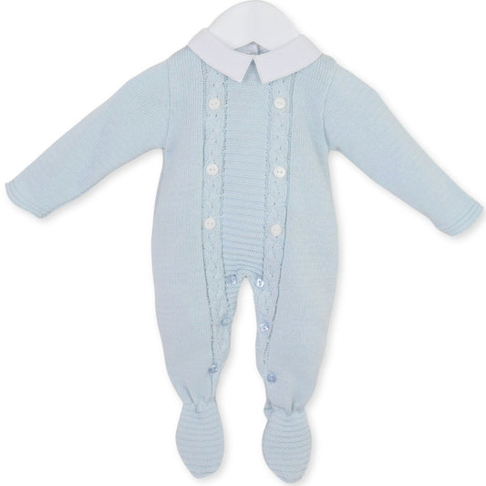 blue pex baby boys outfit