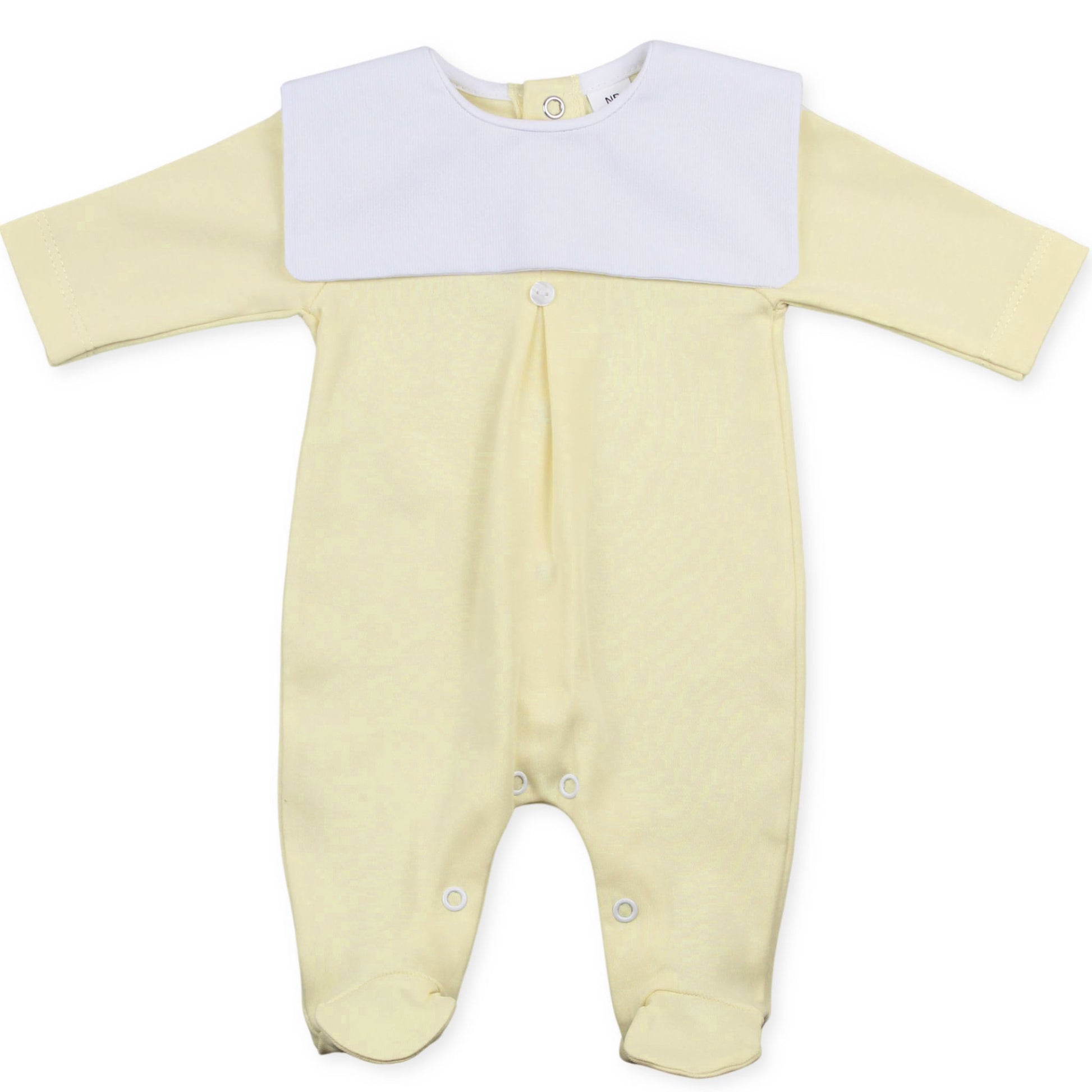 all in one cotton baby yellow