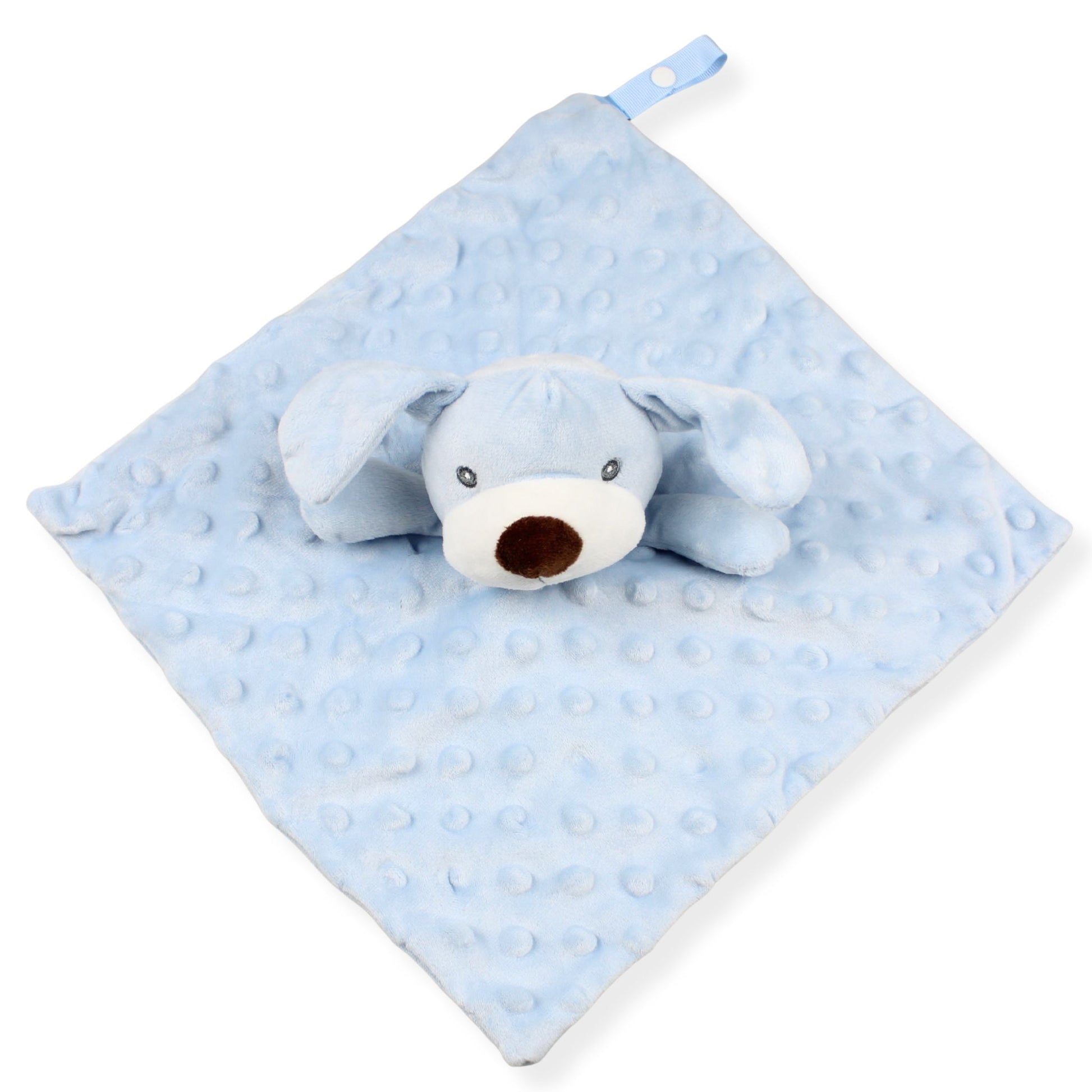 baby teddy boys blue comforter