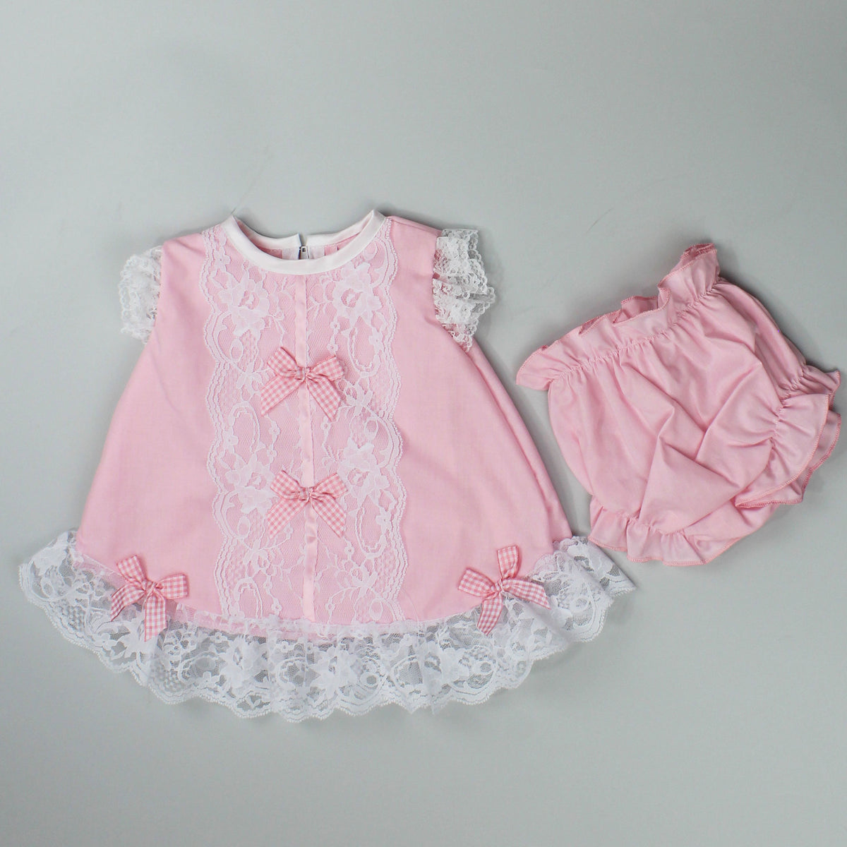 Baby girl dresses hot sale with matching knickers