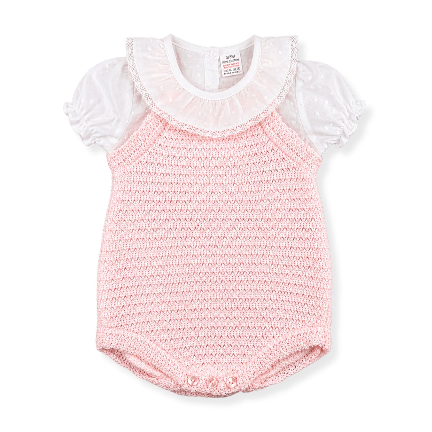 baby girls pink two piece outfit