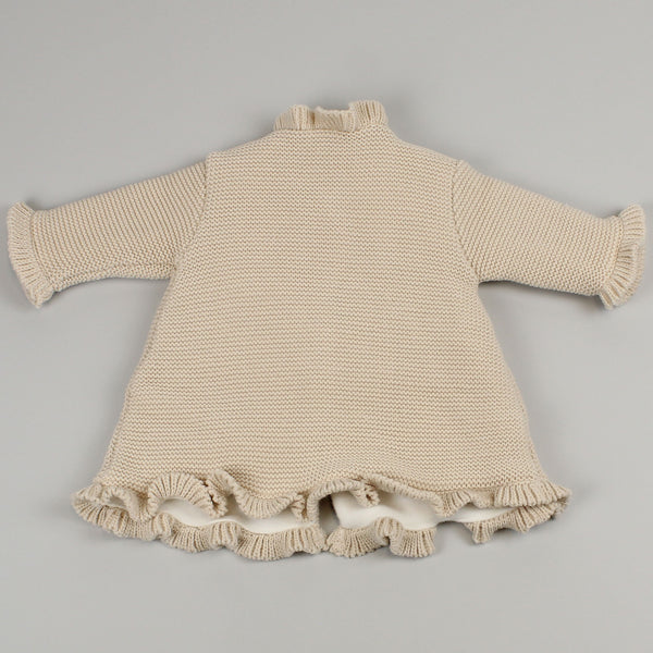 baby girls winter knitted jacket