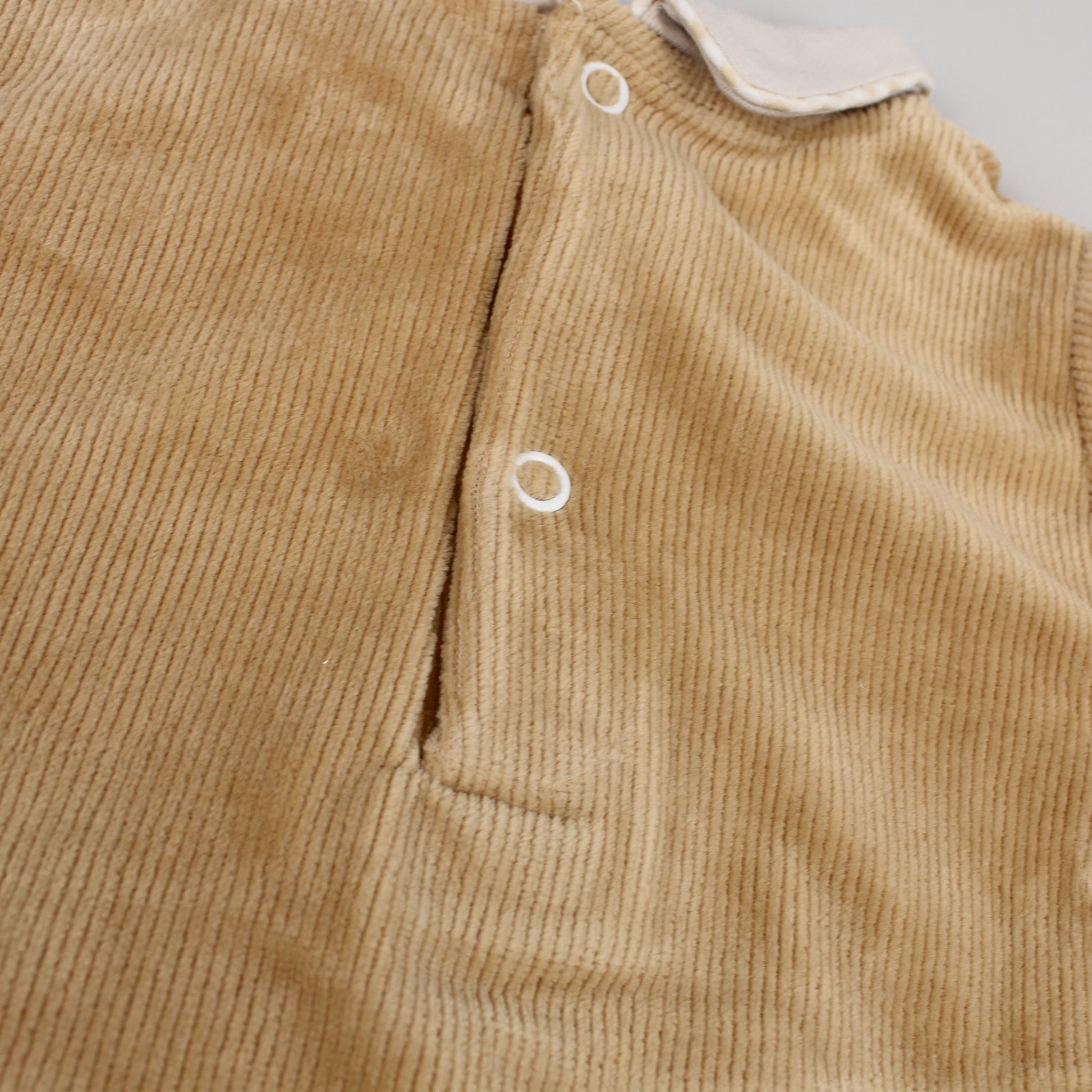 baby boys corduroy set beige