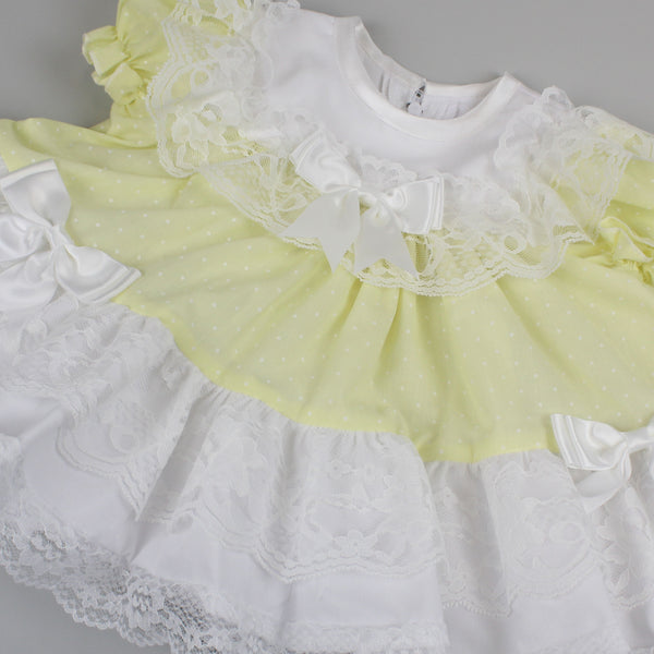 baby girls lemon summer dress