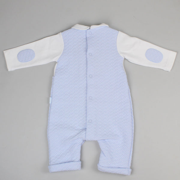 baby boys designer sleepsuit