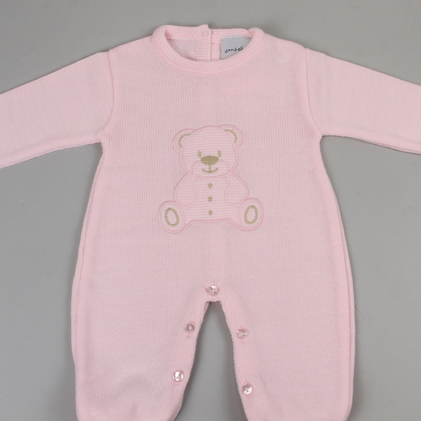 baby girls pink all in one