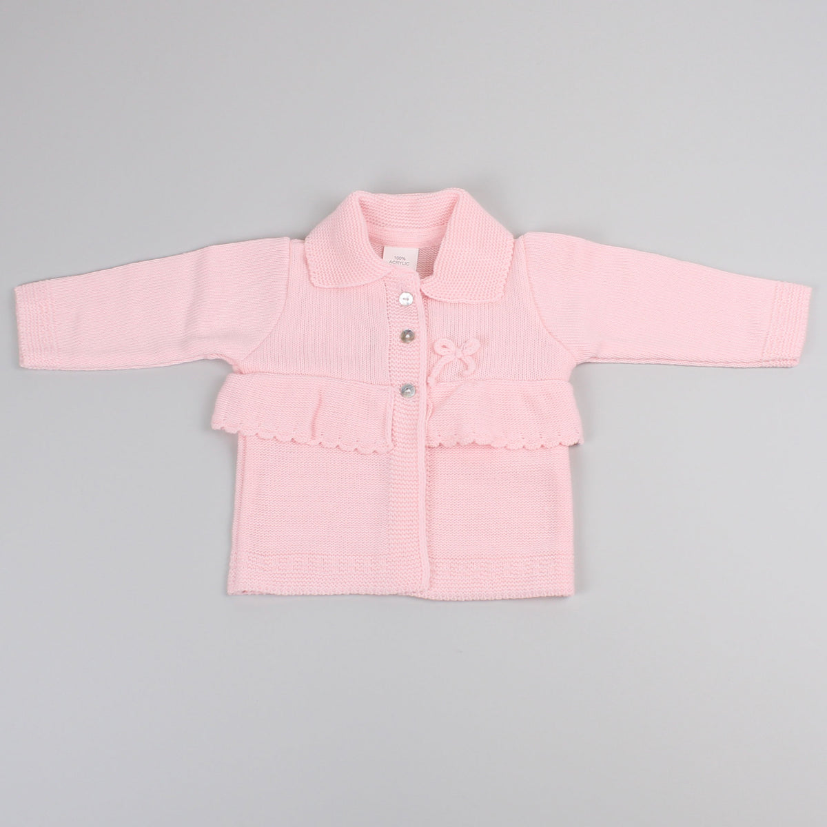 Baby Girls Pink Cardigan