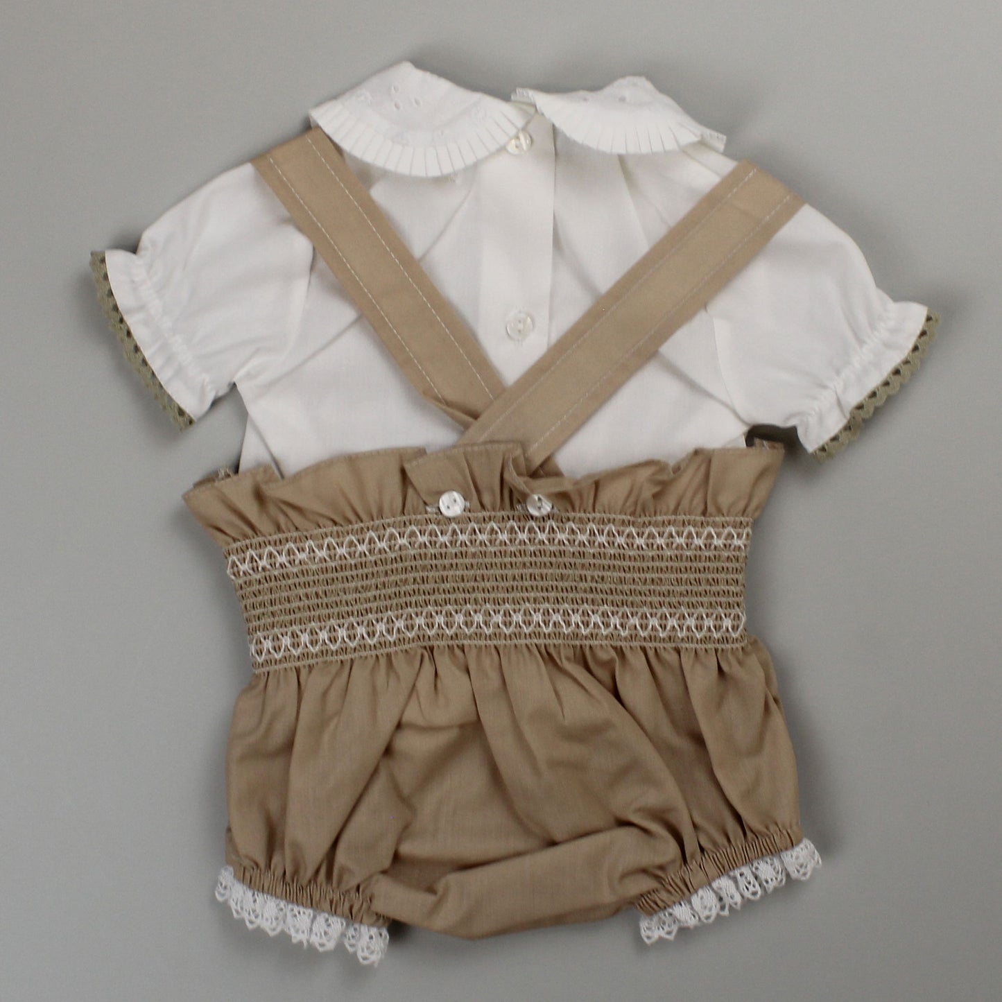 baby girls beige set