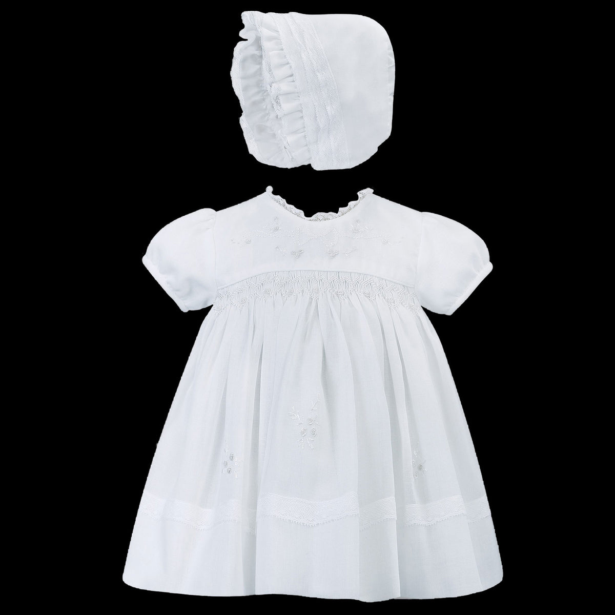 Sarah Louise Christening Dress and White Special Occasion