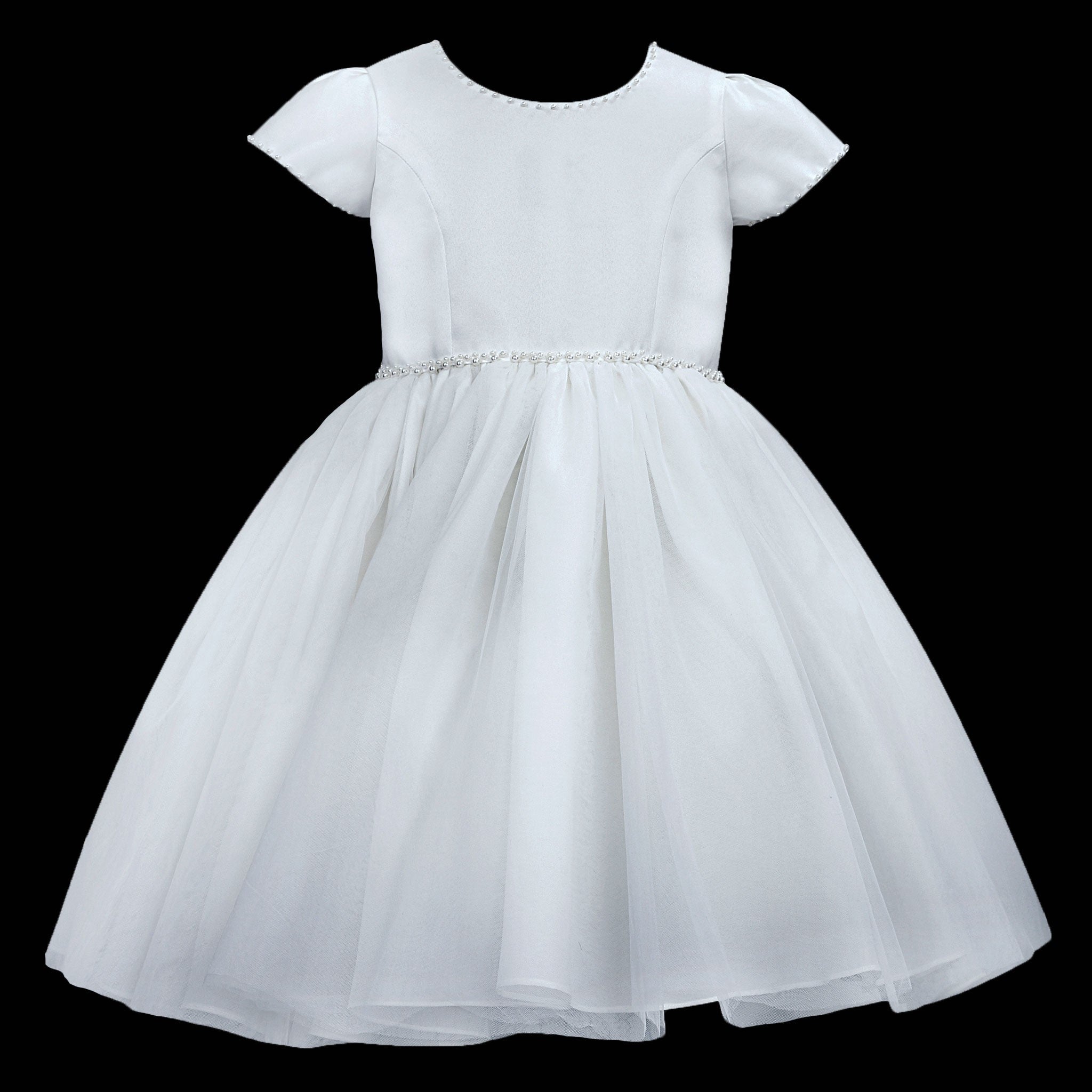 baby girls white christening dress 