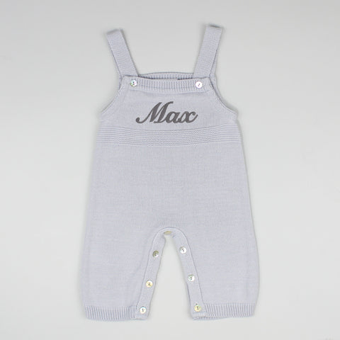 personalised baby dungarees 