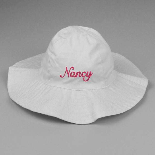 Customised Baby Girls Hat 