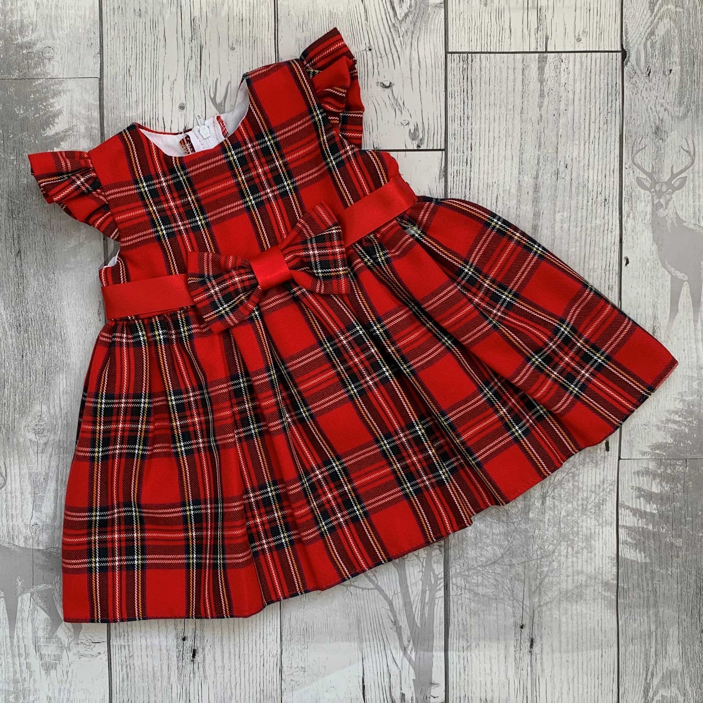 baby girl tartan dress