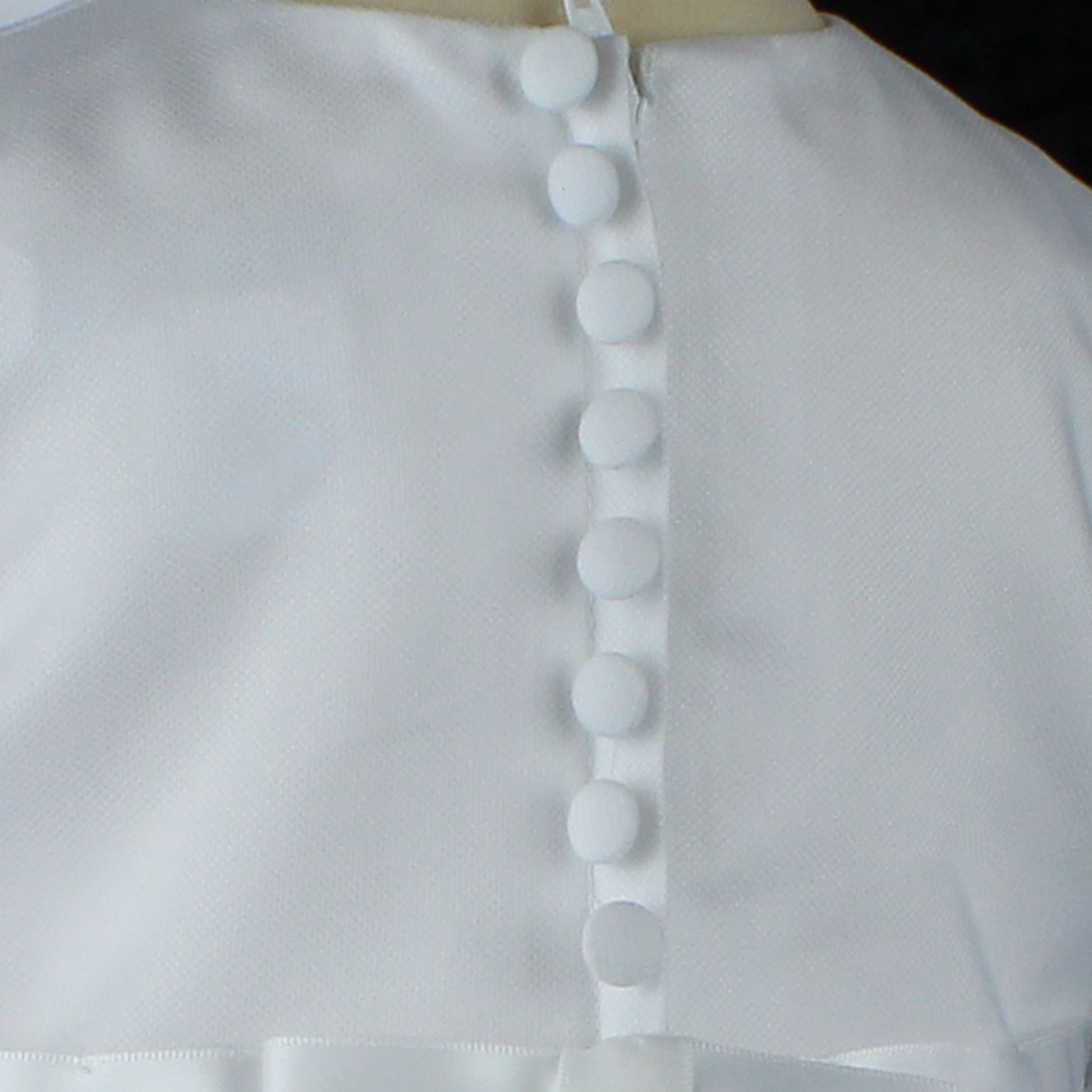 Back Of Sarah Louise Christening Dress
