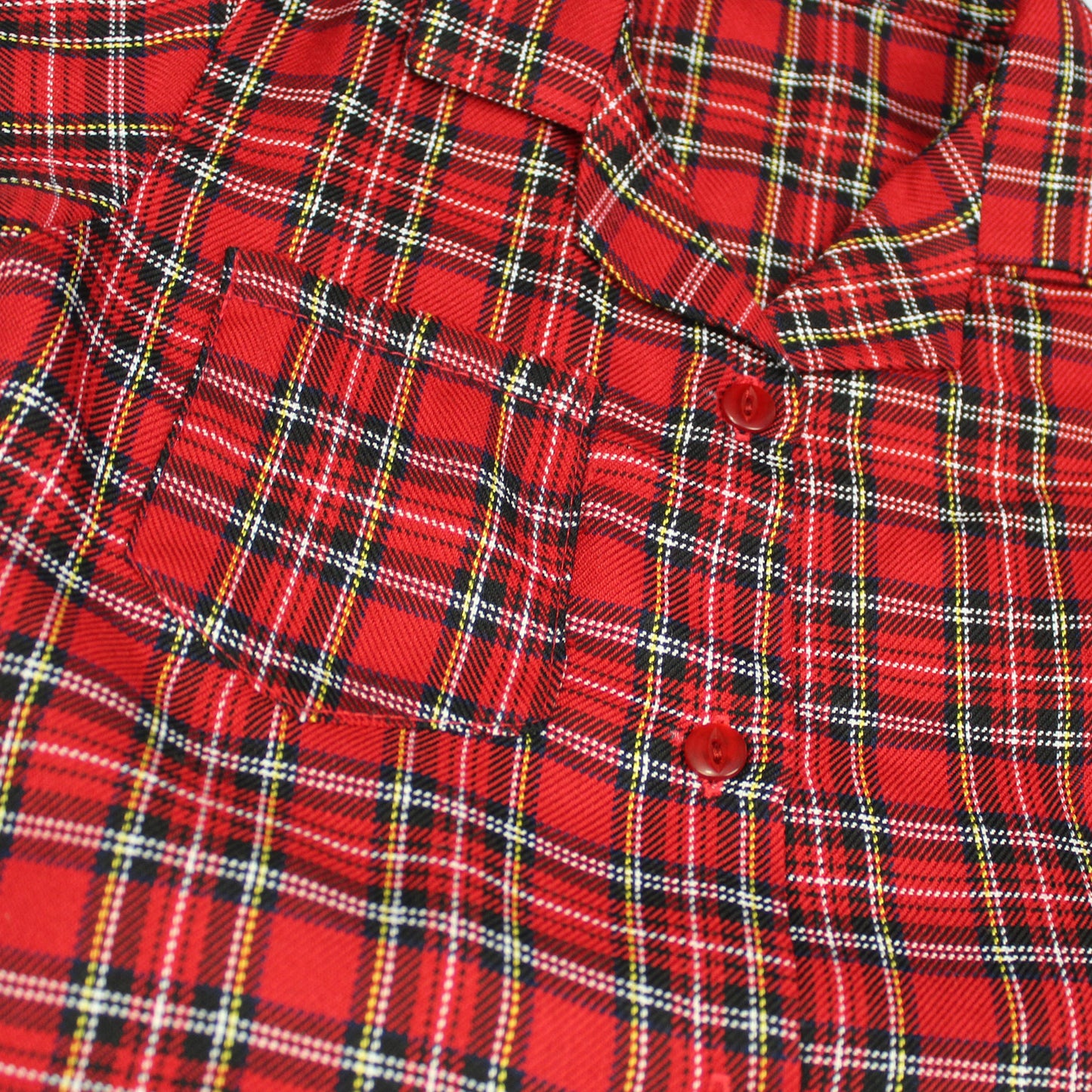 baby tartan custom name pyjamas