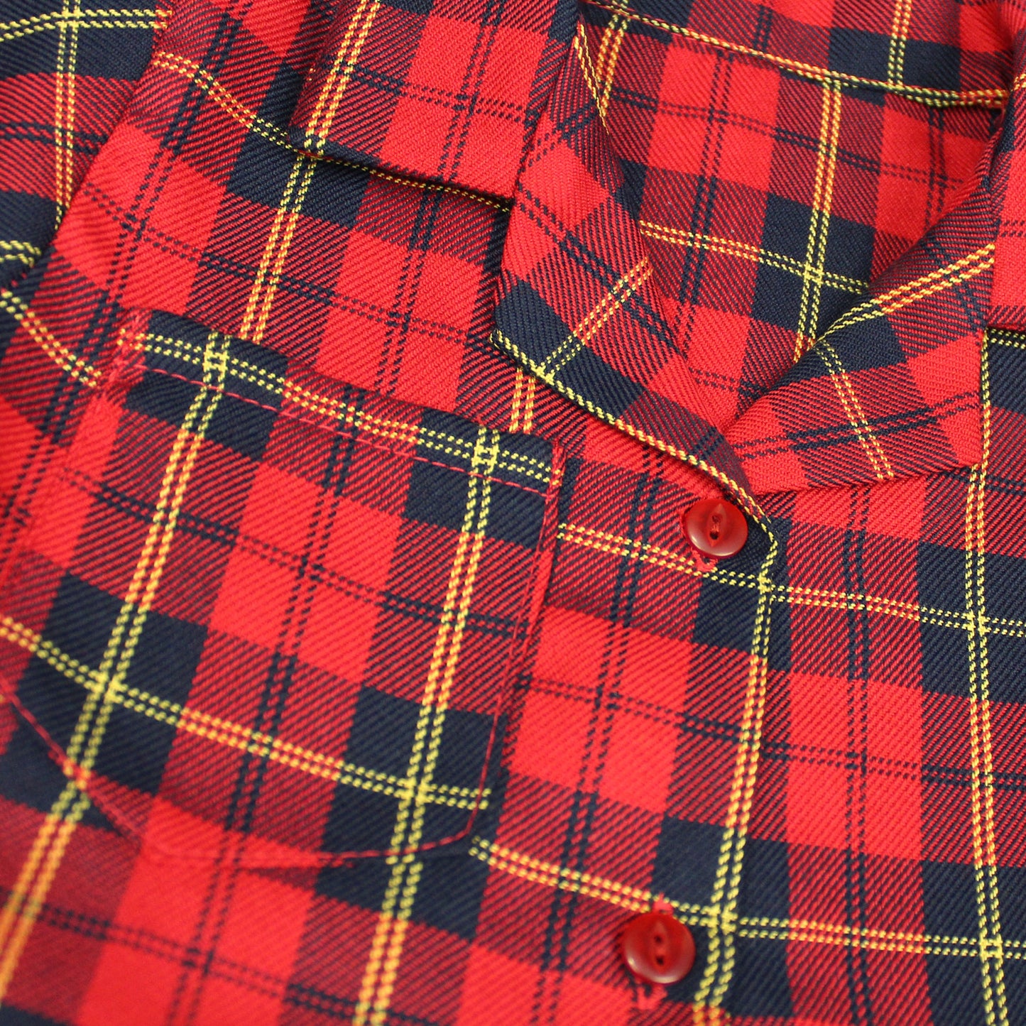 baby tartan personalised name pyjamas