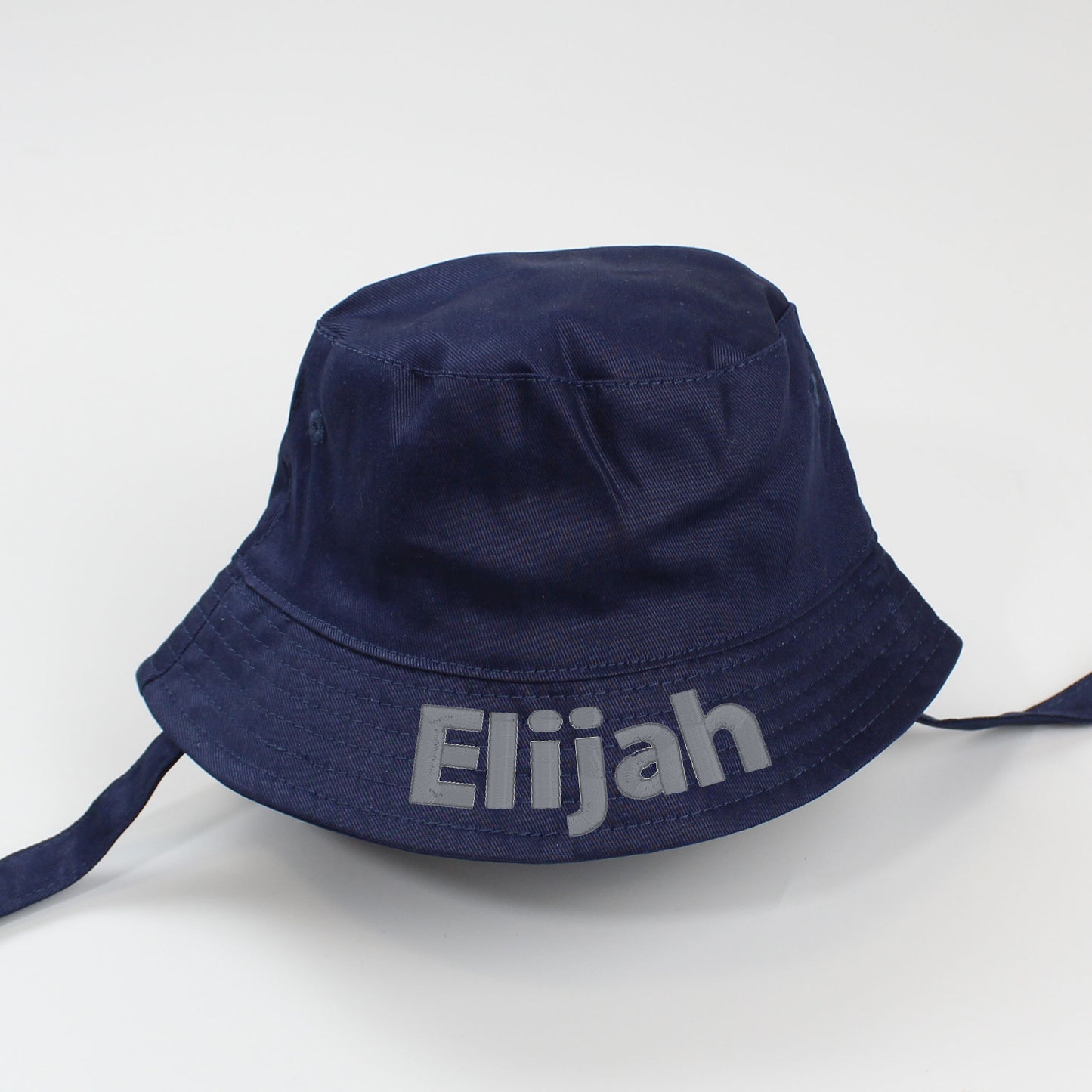 Personalised Baby Boys Bucket Hat - Navy