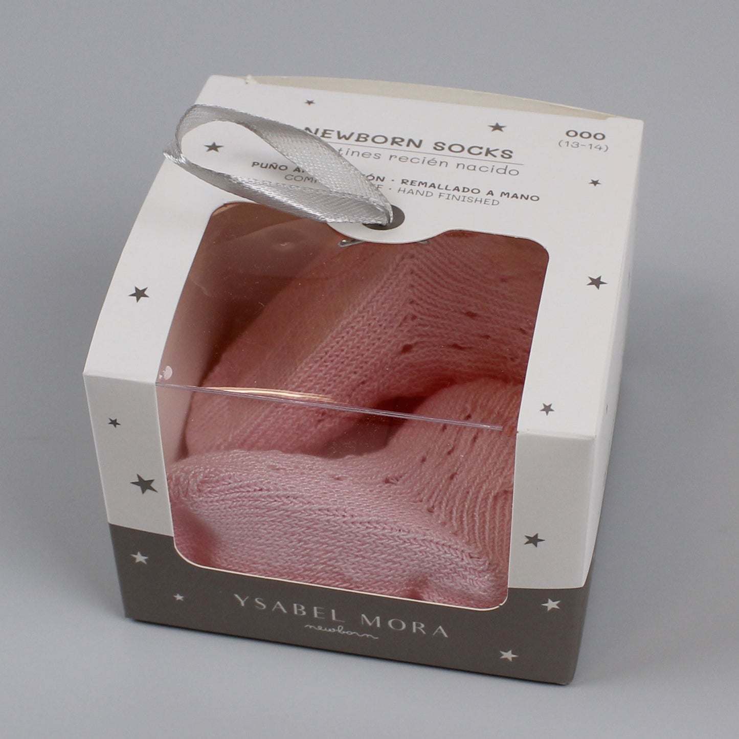 Newborn Spanish Socks - Pink in Gift Box