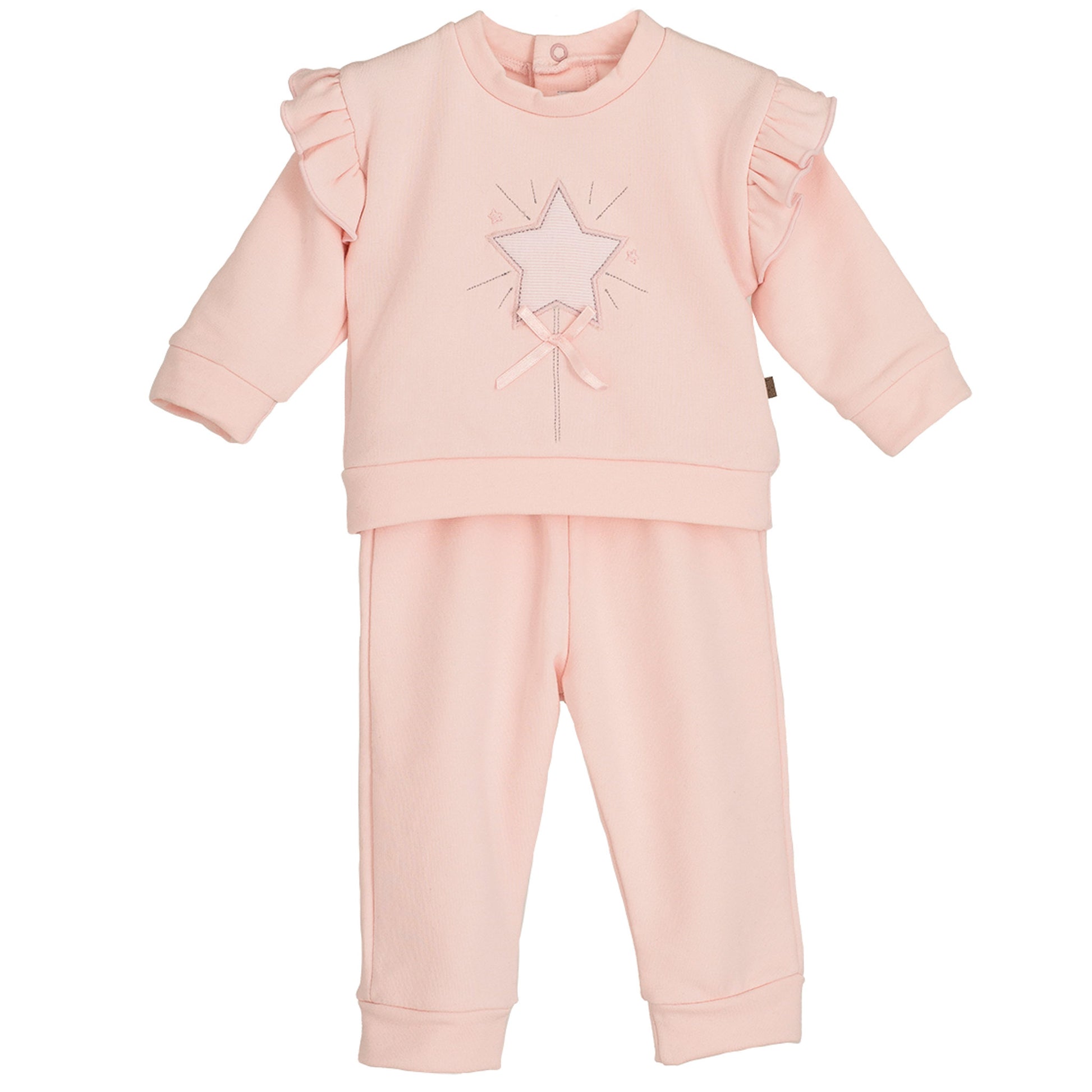 baby girls two piece cotton outfit 