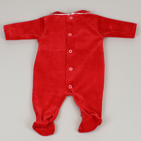 baby reds christmas velour