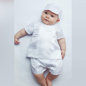 sarah louise boys christening outfit with hat