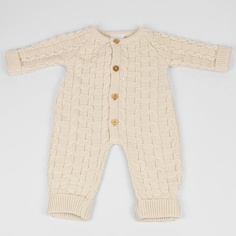 baby unisex beige all in one