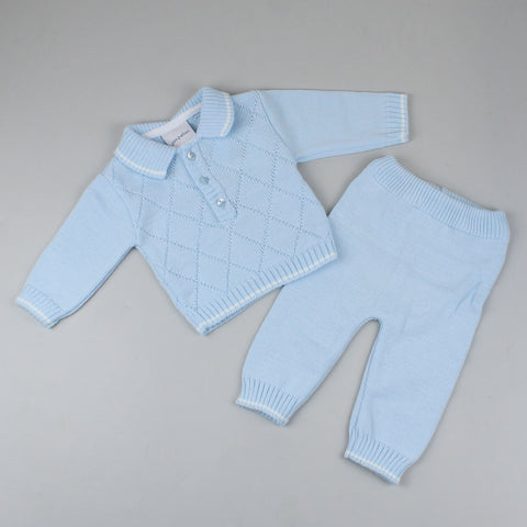 baby boys polo jumper and leggings