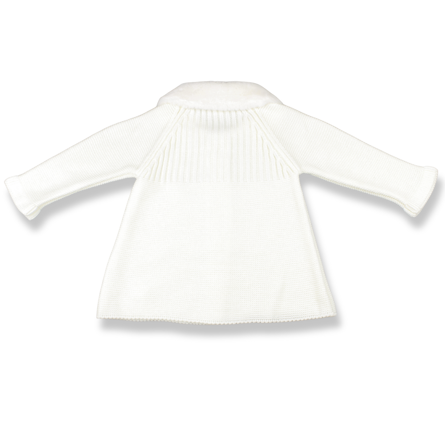 baby Girls Cream Jacket and bonnet