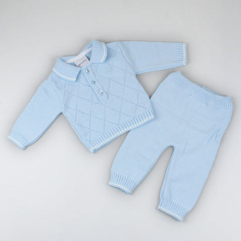 baby boys polo jumper and leggings