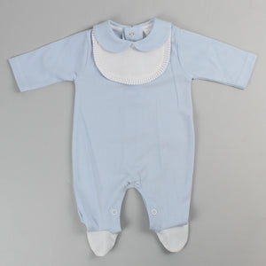 baby boys traditional sleepsuit