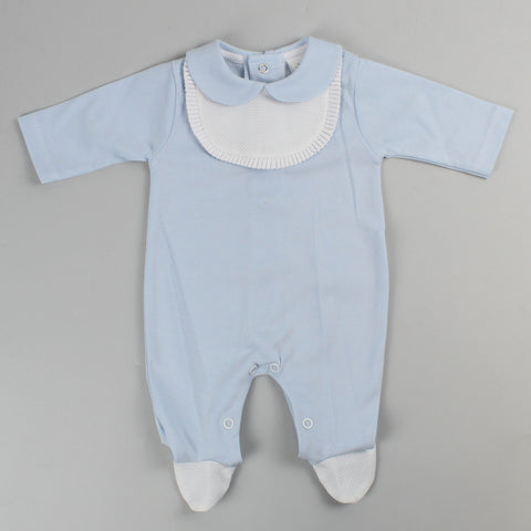 baby boys traditional sleepsuit