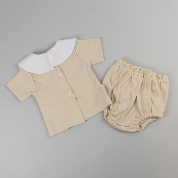 baby beige traditional outfit
