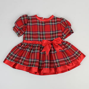 baby girls tartan dress