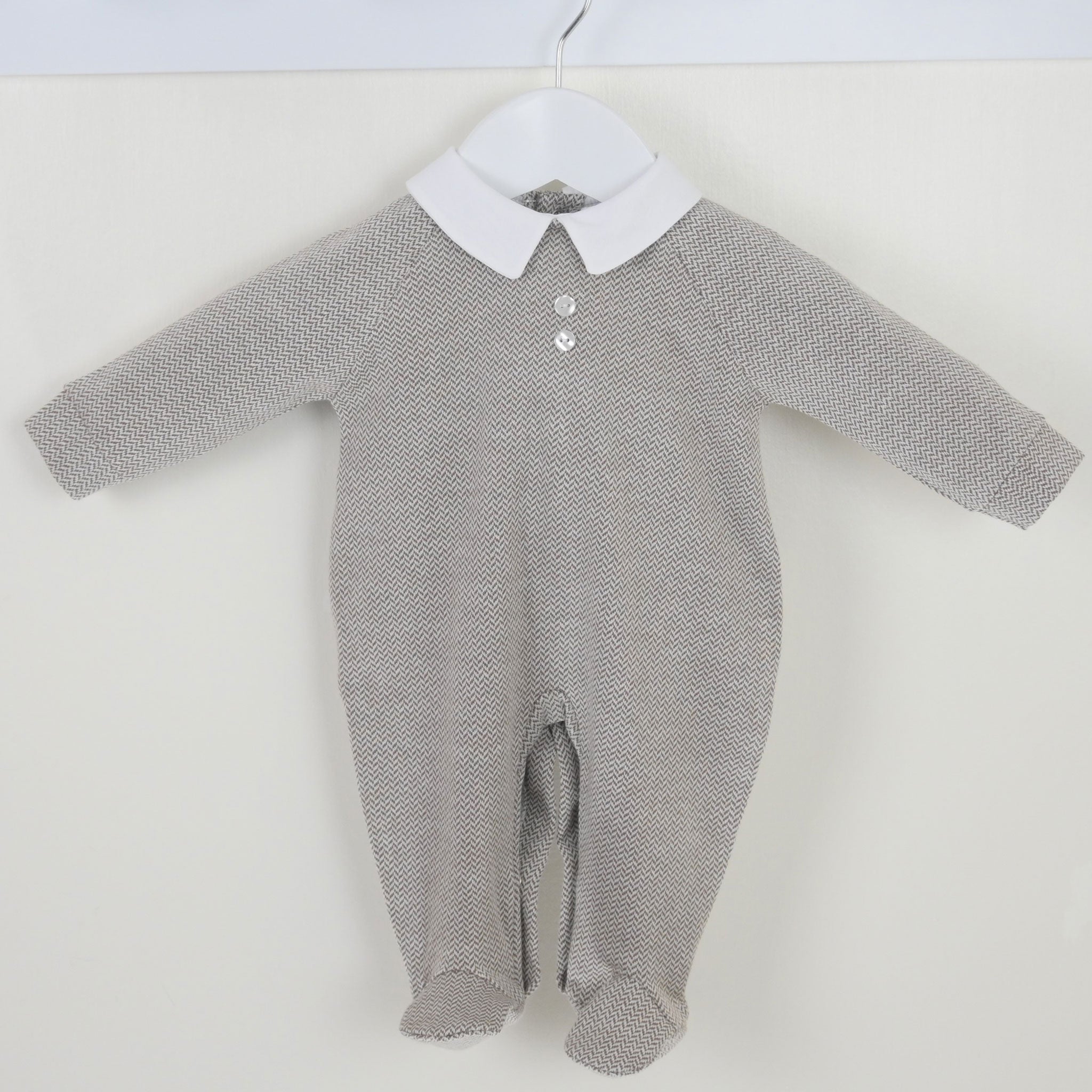 grey baby outfit