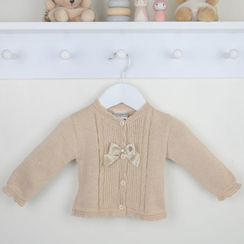 pex baby beige cardigan
