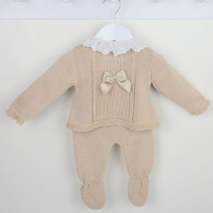 pex baby beige outfit