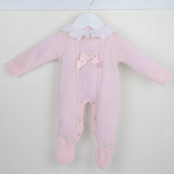 baby girls knitted pex outfit