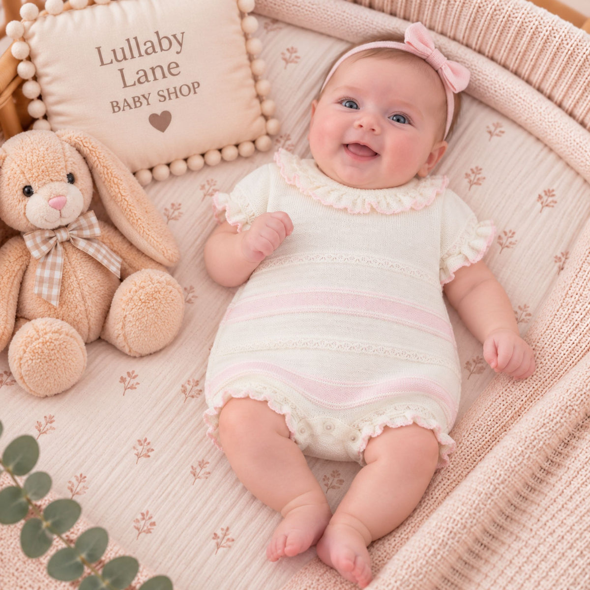 little nosh baby girl spnish syle romper