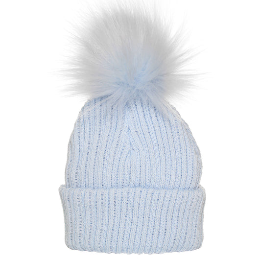 baby boys pastel blue hat