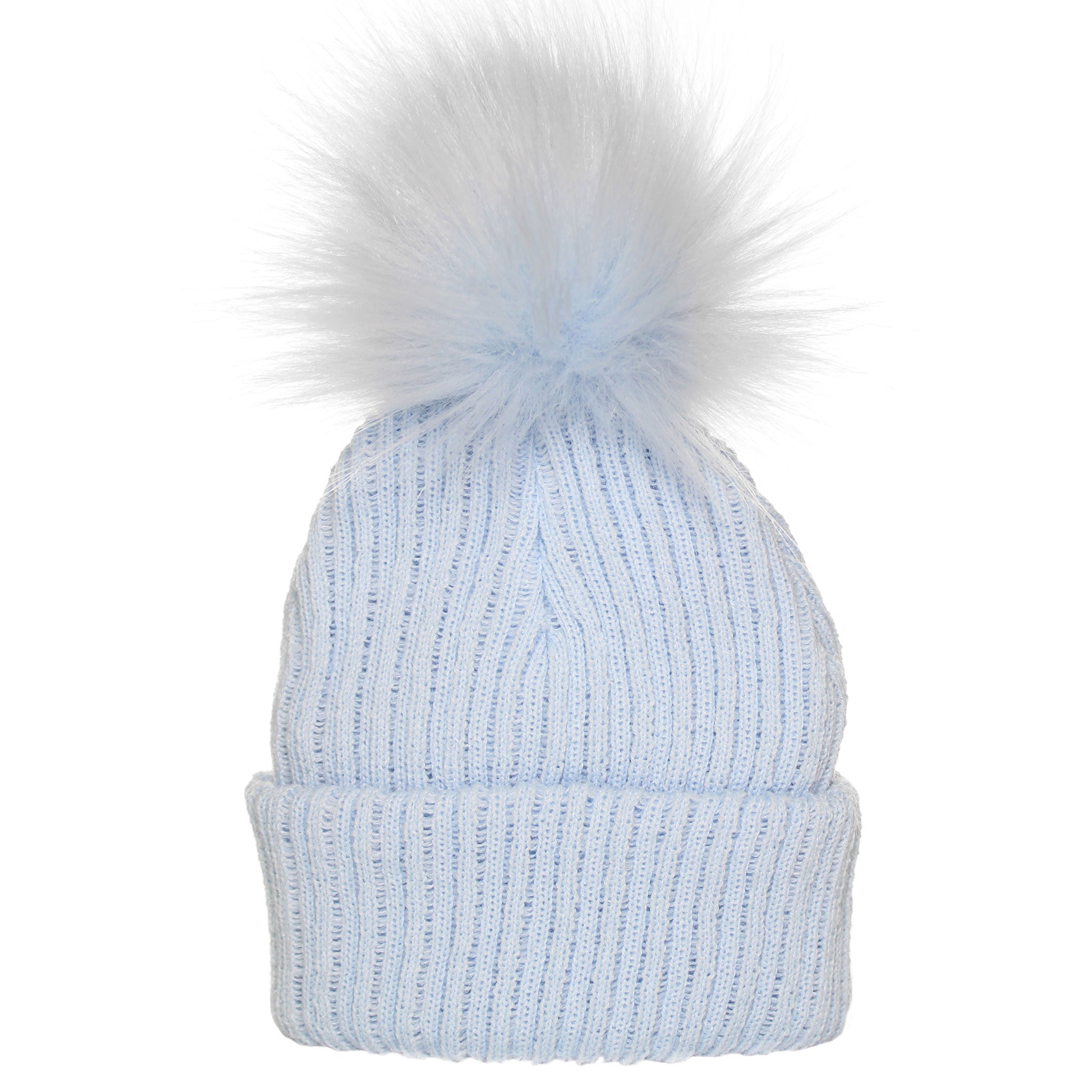 baby boys pastel blue hat